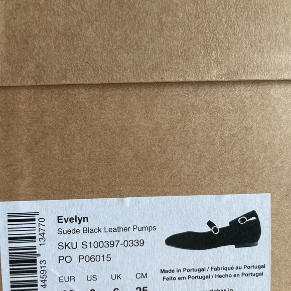 Alohas Women's Evelyn suede Ballet Flats size 8 - Picture 4 of 9